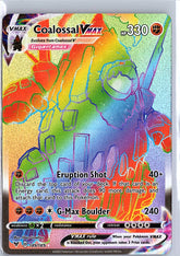 Coalossal Vmax - 189/185 - Secret Rare - Vivid Voltage - Pokemon Card
